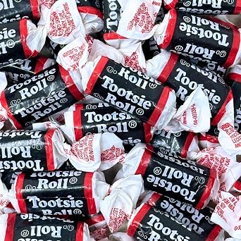 Tootsie Roll Midgees Bulk, 2 lb Resealable Bag of Individually Wrapped Chewy Candies, Gluten-Free, Peanut-Free Perfect for Parties and Classrooms 32 oz