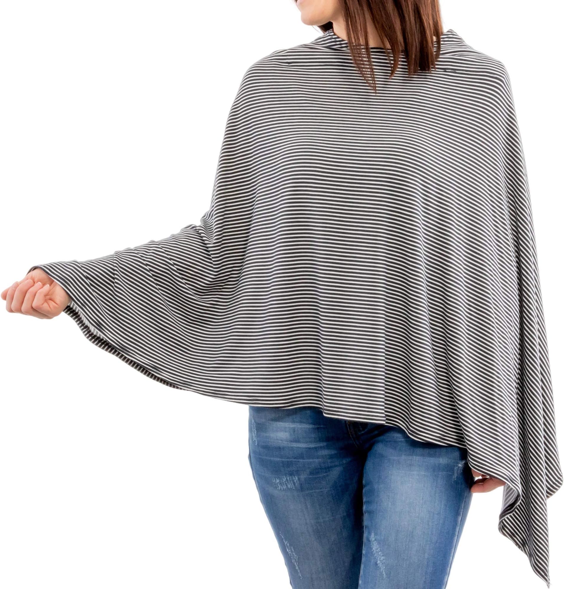 Poncho Cover (Vintage Black Stripe)
