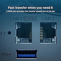 Vista 4 de Synology DiskStation DS225+ de 2 bahías (sin disco)