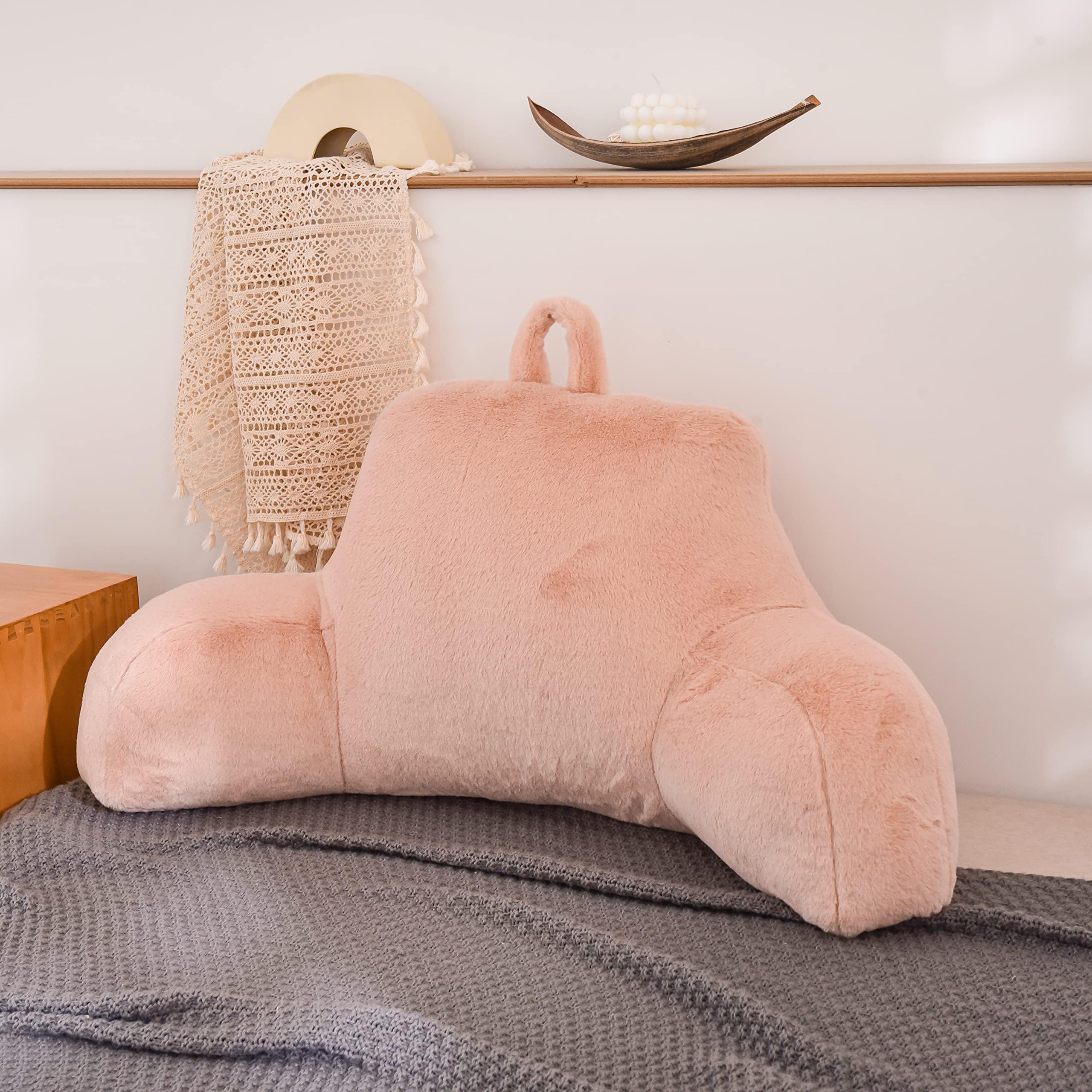 Reading Pillow Standard Bed Pillow, Back Pillow for Sitting