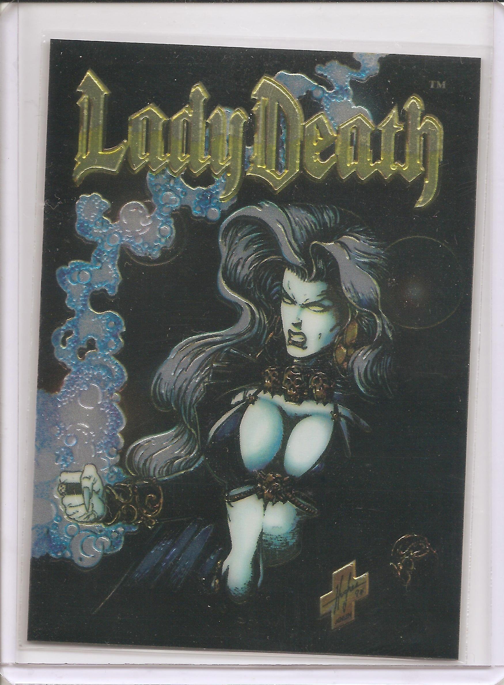 Amazon.com: 1994 Lady Death Chaos Comics Krome Production Wizard