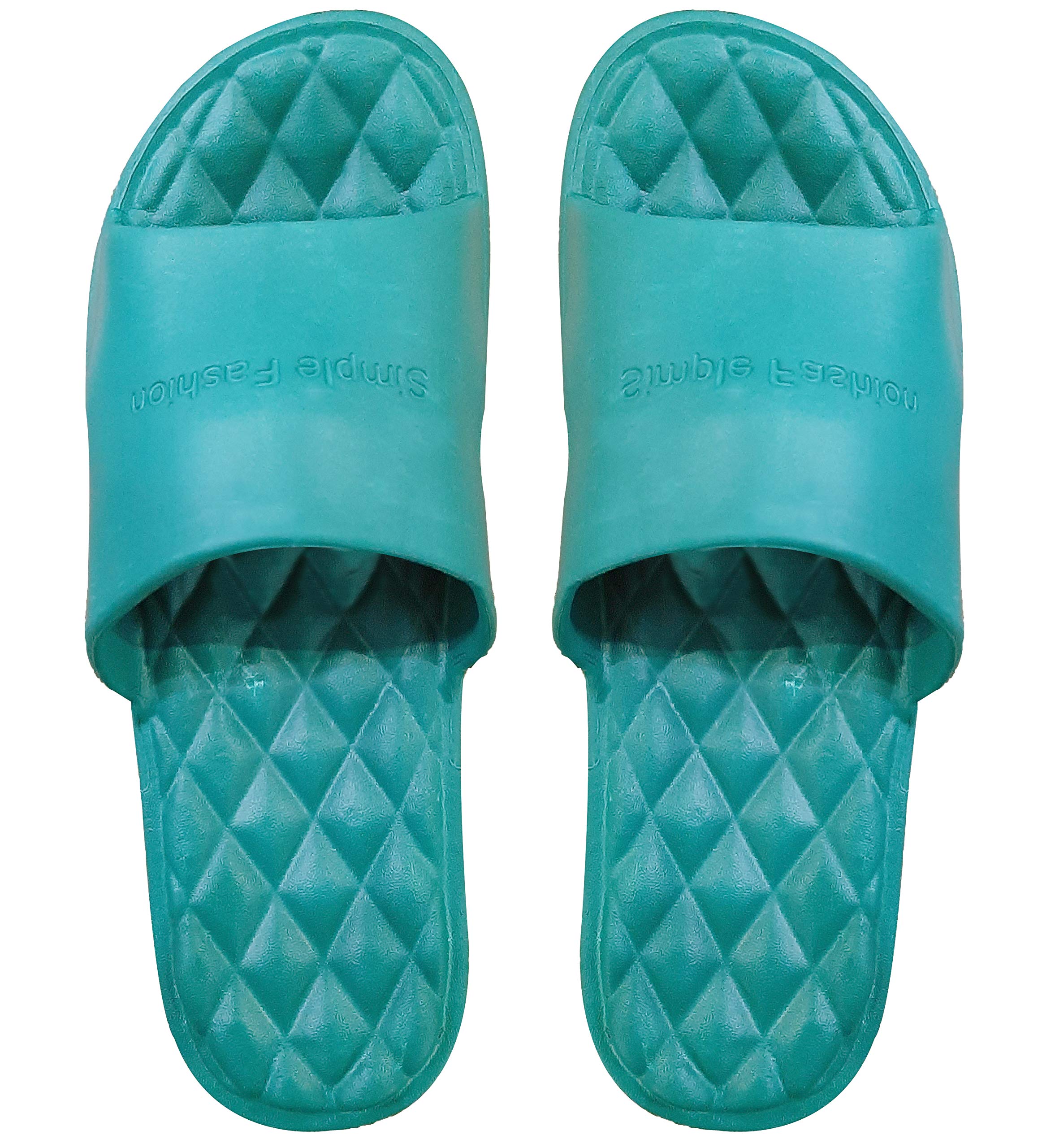 DRUNKEN Slipper for Mens Flip Flops Massage fashion Slides open toe non slip Green-10-11 UK (B0851L9XRB) Amazon Price History, Amazon Price Tracker