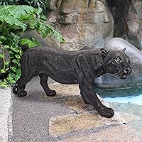 Vista 8 de Design Toscano Shadowed Predator Black Panther - Estatua de jardín