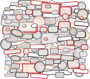 Tim Holtz Advantus Labels Ephemera Snip IDEA-O TH94188