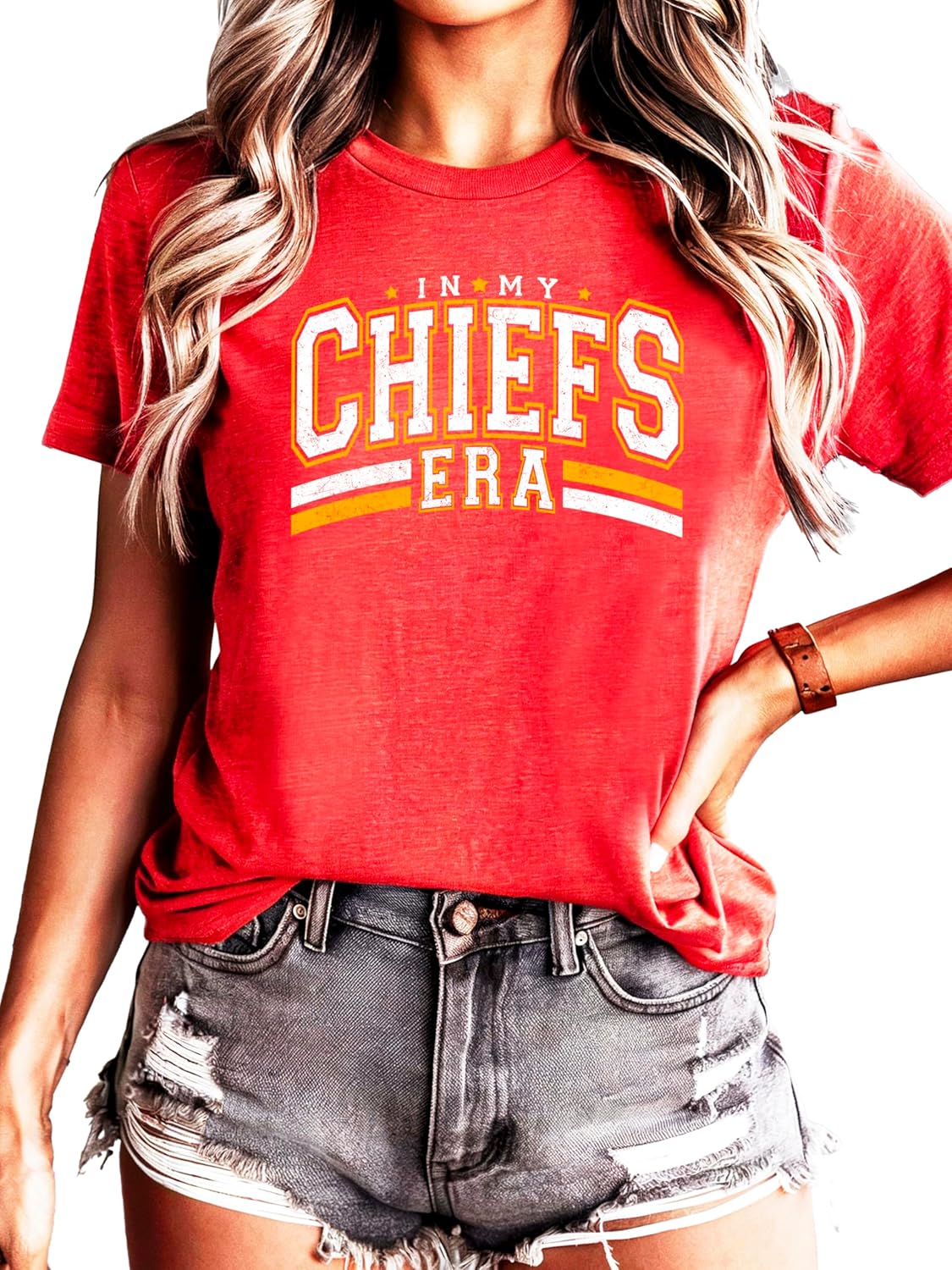 in My Chiefs Era Shirt for School Spirit Apparel for Adults and Kids