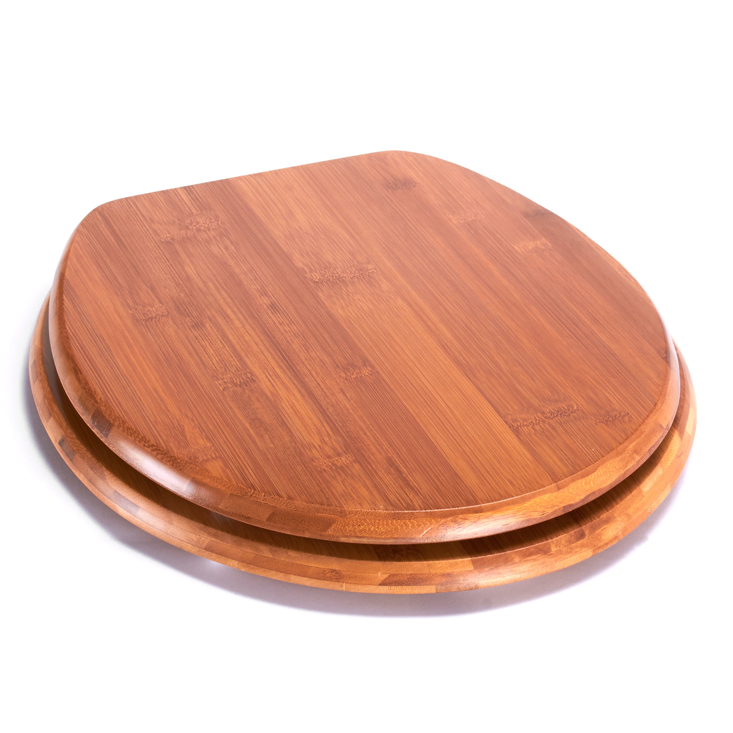 MSV 140.484 WC MDF Asiento/Acero Bambú 42,5 x 1,7 cm x 36