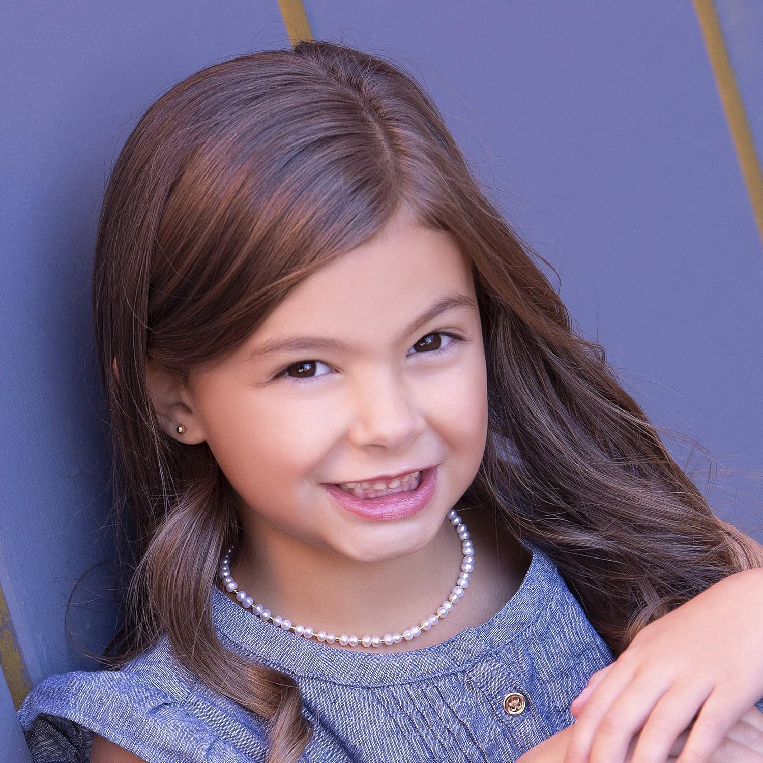 Cherished Moments Children's 14K Gold-plated over 925 Sterling Silver Bracelet with White Simulated Pearls for Babies, Infants, Toddlers, and Girls - Image 2