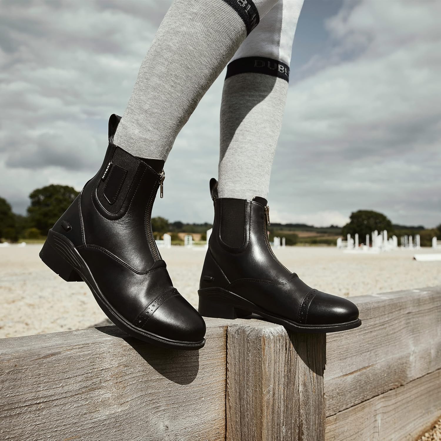 Dublin Evolution Zip Front Paddock Boots - Image 8