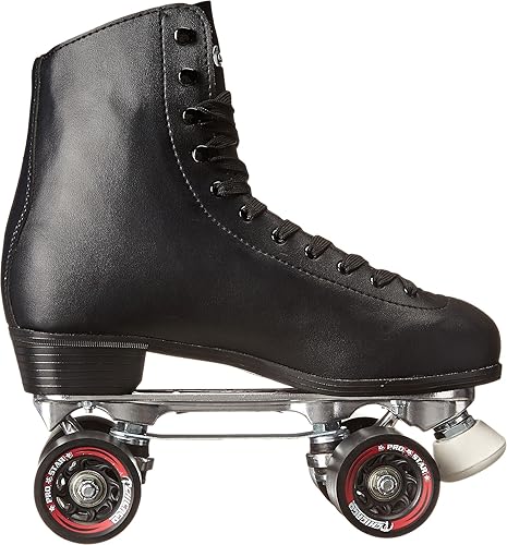 Miniatura 3 de CHICAGO Skates - Patines clásicos negros con forro de piel para hombre, talla 5 Negro -,Blanco,https://www.amazon.com/dp/undefined