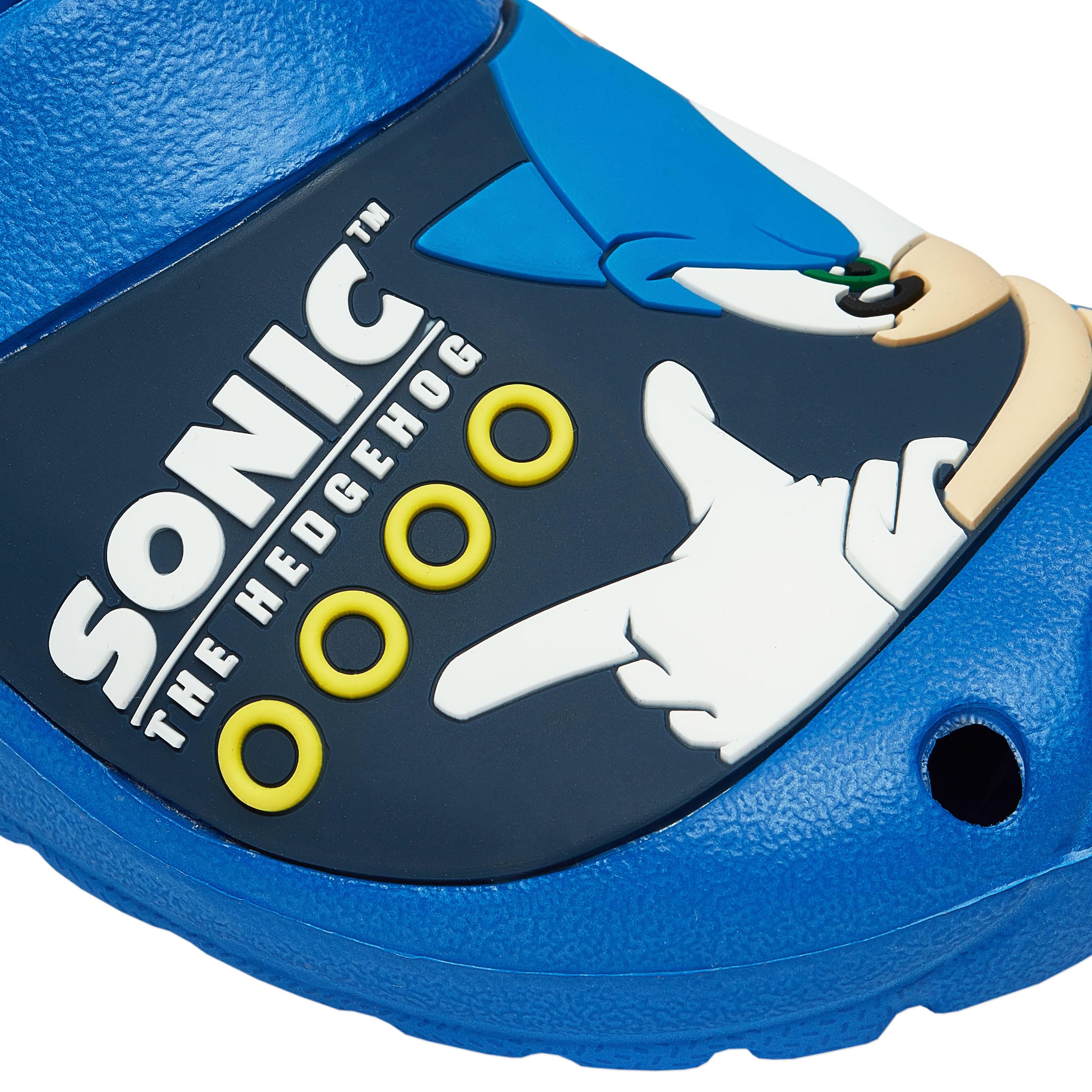 Trzewiki Sonic The Hedgehog Dla Chłopców | Buty Sonic | Trzewiki i Klapki Chłopięce | Sandały Letnie | Oficjalna Sonic Merchandise