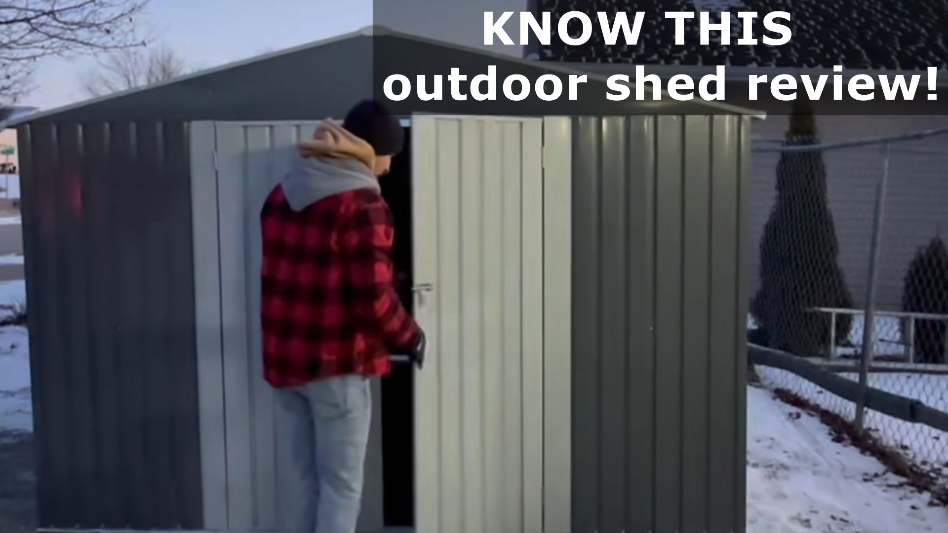 Amazon.com : DAUSOLA 10x12 FT Outdoor Storage Shed, Metal Garden