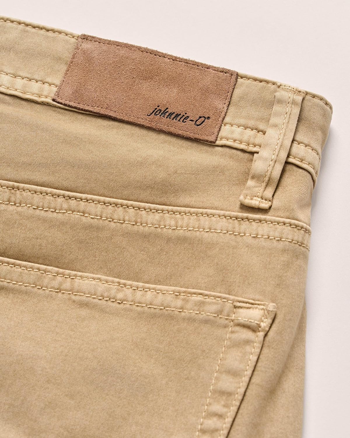 johnnie-O Carmel Sateen 5-Pocket Pant Khaki / 34/32 - Image 8
