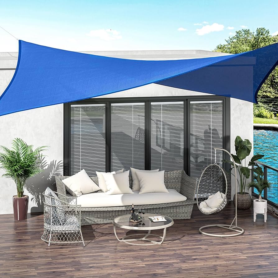 新品ヨーク 24aw RayonWoolOmbrePlaidEasyPants2 Amazon.com : KANAGAWA Sun Shade Sail Curved 24'X24' Sand