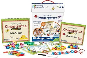 Learning Readiness Kit for Pre-K Kids: Kickstart Kindergarten Journey
