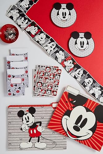 Miniatura 6 de EUREKA Pegatinas de Mickey Mouse Throwback, paquete de 120