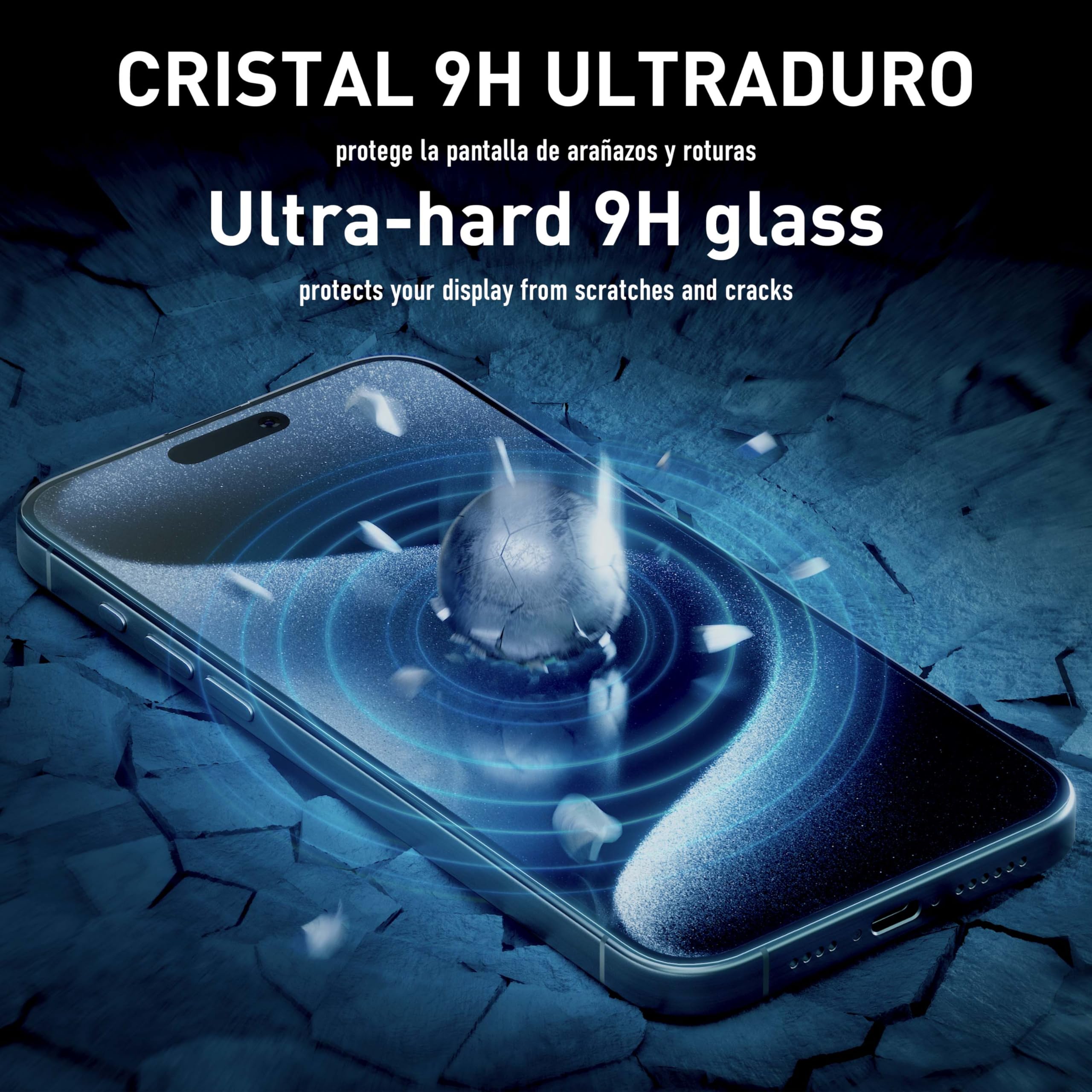 smartect Cristal Templado [2 Piezas, Clear] para Nintendo Switch OLED, Protector de Pantalla HD Antiarañazos, Sin Burbujas, Dureza 9H, 0.3mm Ultra Transparente, Ultra Resistente