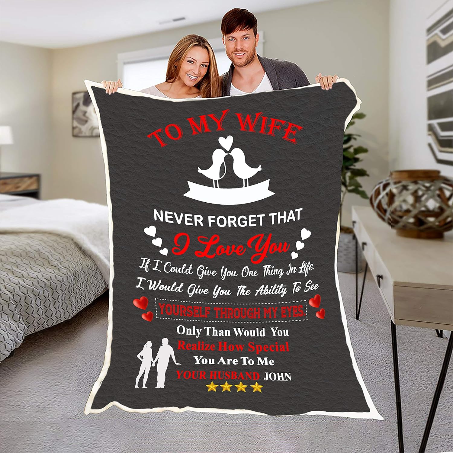 See Yourself Through My Eyes Blanket/Cozy Blanket/Blanket