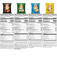 Vista 2 de Lay's - Papas fritas, paquete variado de 4 sabores, bolsas de 1 onza de porción individual, (paquete de 40)