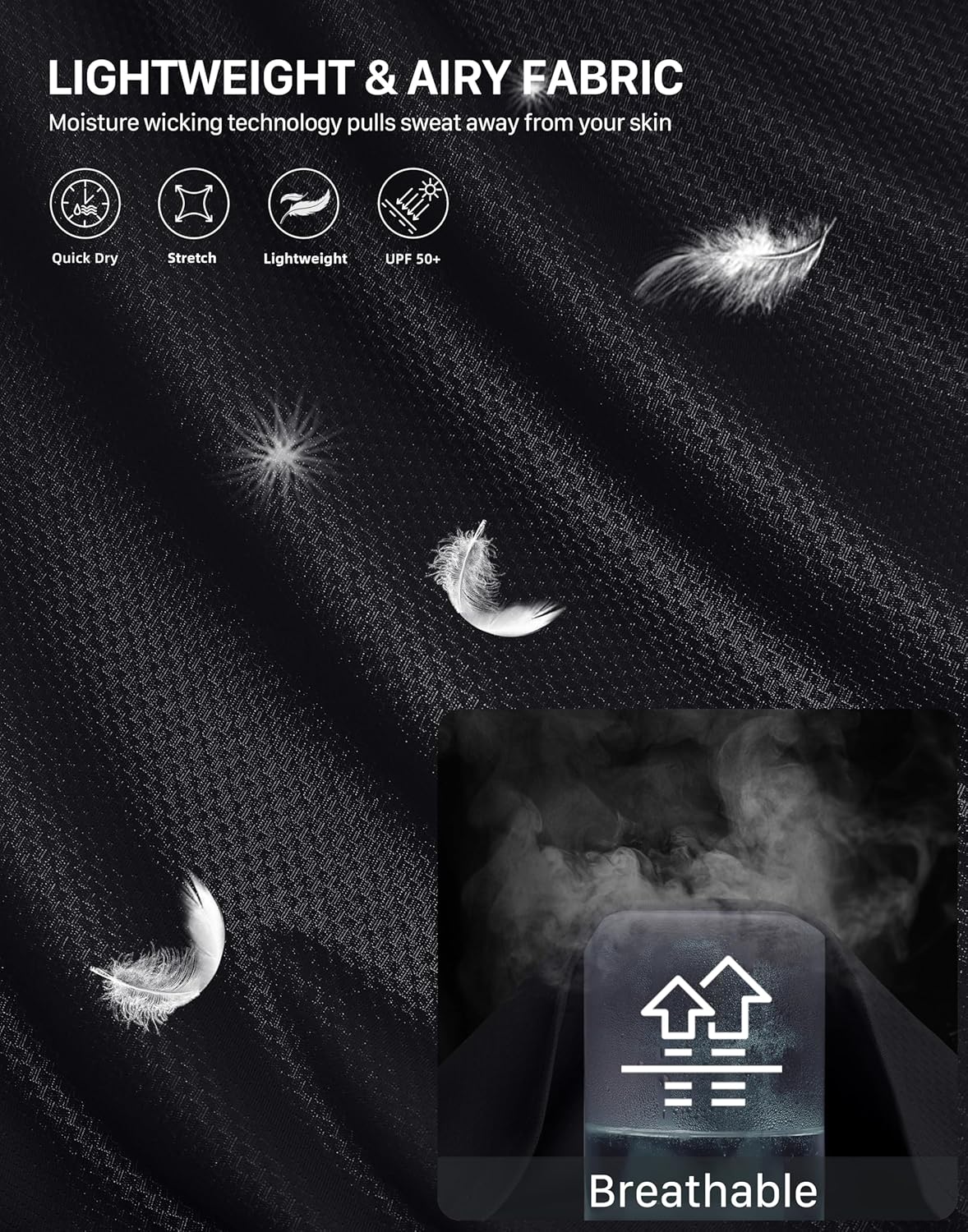 G Gradual Women's UPF 50+ Sun Protection Hoodie Jacket with Ponytail Hole and 4 Pockets Lightweight Long Sleeve for Hiking - Image 5