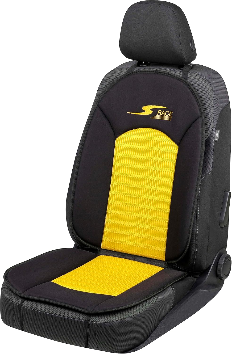 Walser Car Comfort S-Race Autostoelkussen, 2 stuks, onderscheiding zeer
