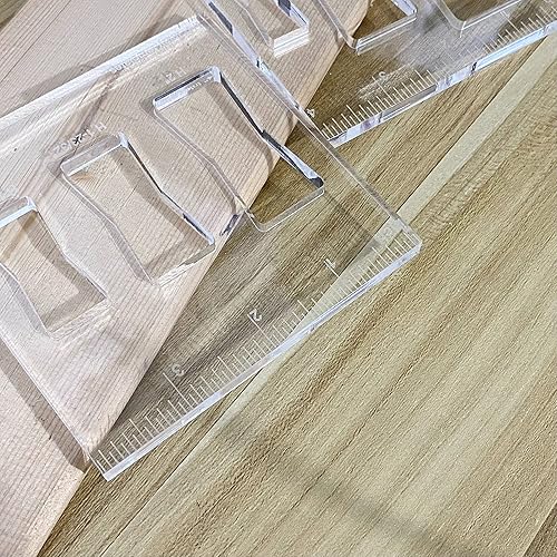 Miniatura 3 de Plantilla de enrutador 9 en 3 para carpintería, decorativa y enrutadora y decorativa, kit de plantilla de plantilla de enrutador de pajarita,