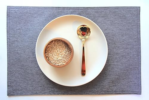 Miniatura 2 de Camino de mesa negro de 48 pulgadas, bufanda impermeable para aparador, camino de mesa de café para exteriores, elegantes caminos de mesa para