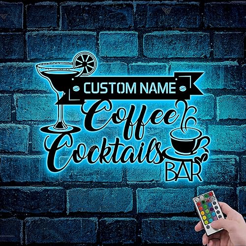 Miniatura 8 de Letrero de metal personalizado para bar de vinos | Letreros de metal personalizados para decoración del hogar | Letrero personalizado para