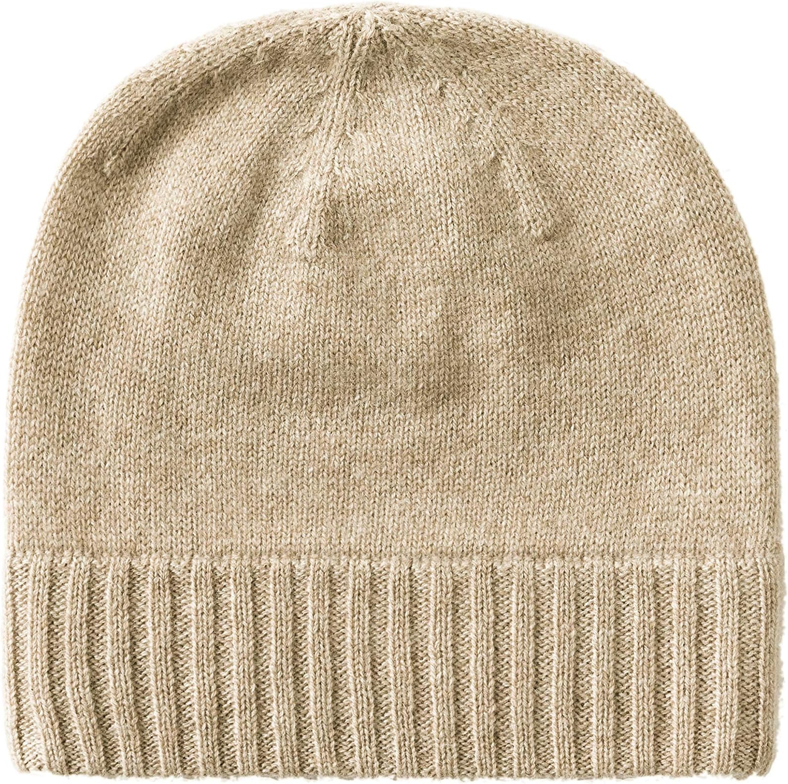 EURKEA Women’s 100% Cashmere Winter Beanie Soft Lightweight Skullies Cap