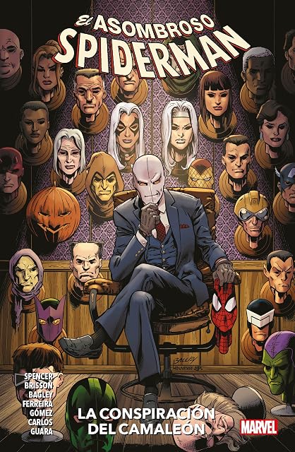 Portada de El Asombroso Spiderman 16 la Conspiracion del Camaleon M Premiere