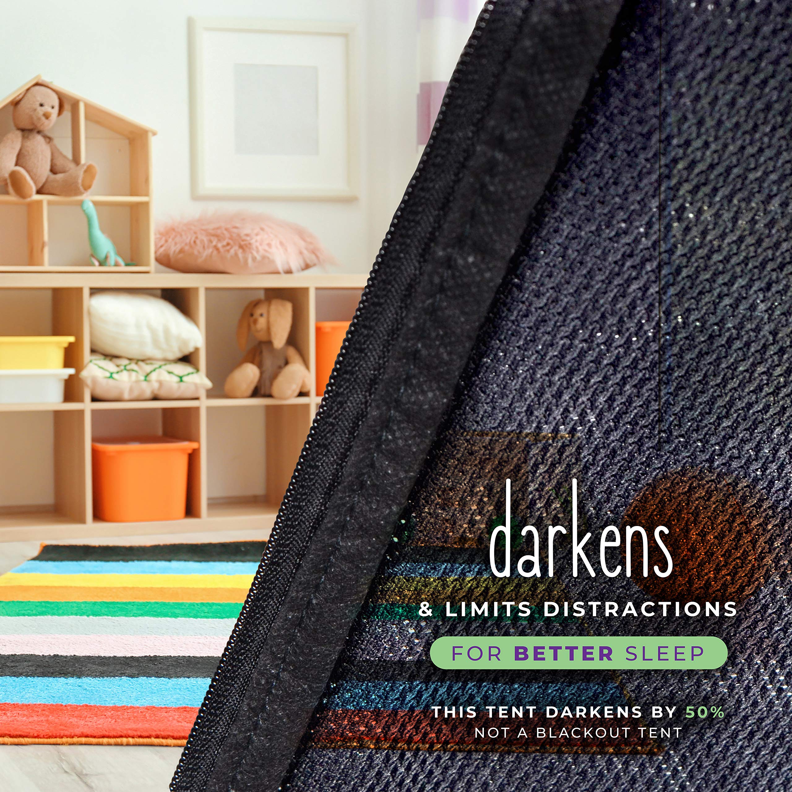 pack n play darkening cover