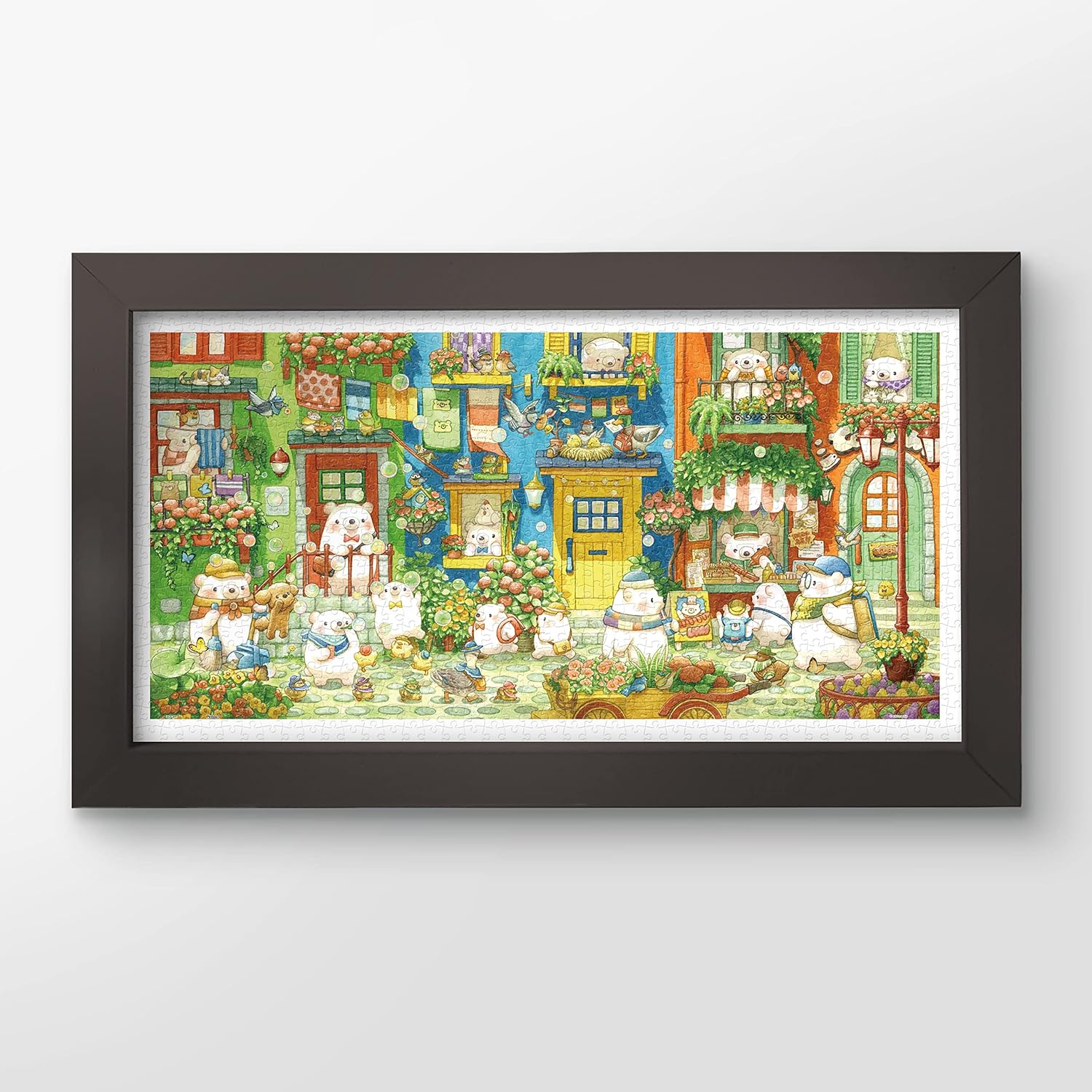 Pintoo Jigsaw Puzzles 800 Piece for Adults - ちっぷ - Colorful Street Beautiful Plastic Puzzle for Home Decor Zero Dust Easy Storage [H3114]