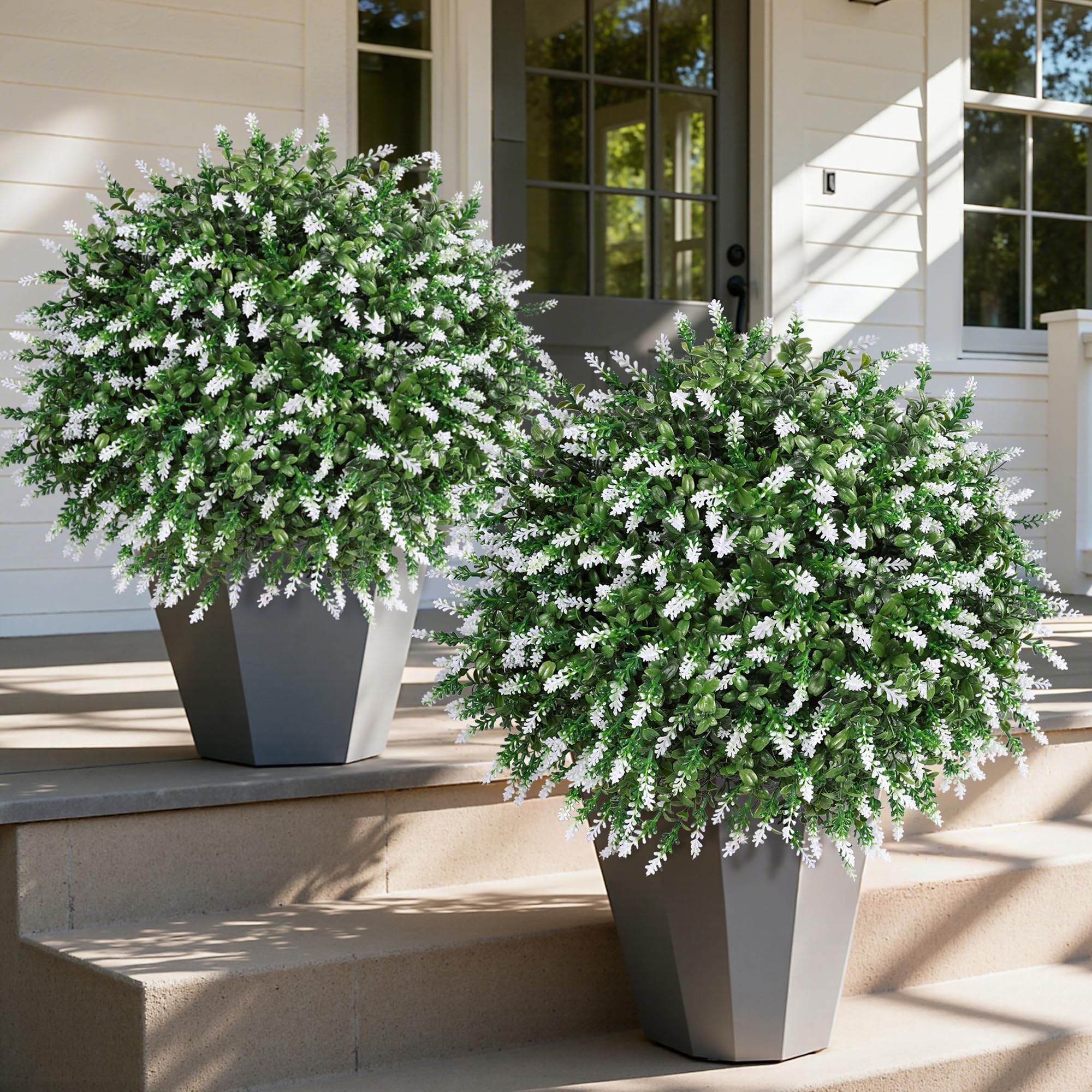 HyeFlora boxwood ball topiary with lavender