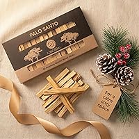 Vista 2 de Palo Santo Sticks from Peru 20 Sticks, Large Pack - 100% Natural Spiritual Cleansing Palo Santo Smudge Sticks, Sustainably Hand Picked