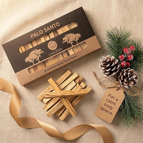 Miniatura 2 de Palo Santo Sticks from Peru 20 Sticks, Large Pack - 100% Natural Spiritual Cleansing Palo Santo Smudge Sticks, Sustainably Hand Picked