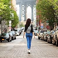 Vista 15 de Nupouch Mochila cruzada antirrobo, carga USB, mochila ligera para viajes, senderismo, todos los días