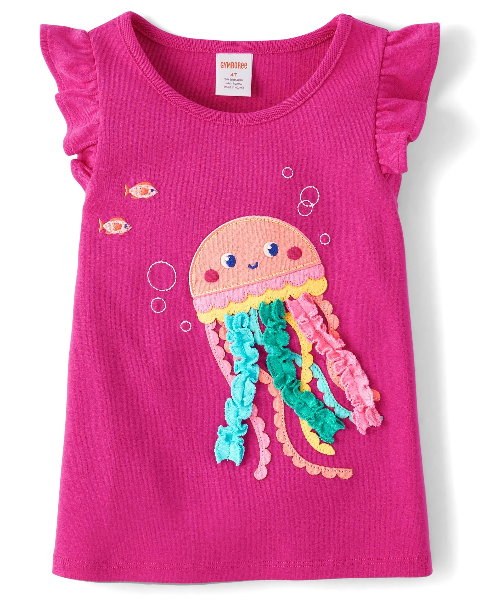 Gymboree Girls' and Toddler Sleeveless Embroidered Top