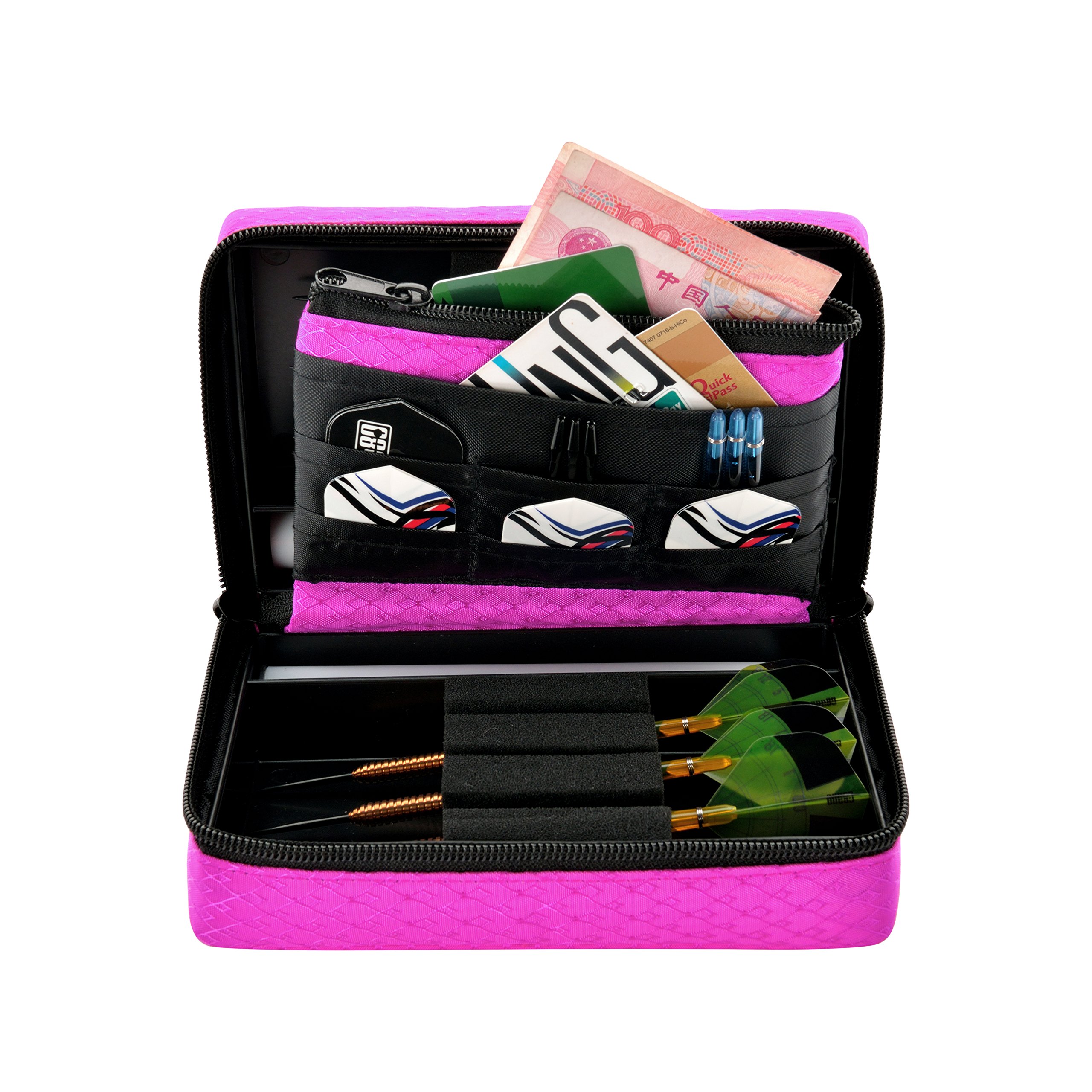 ONE80 Double Darttasche für Darts Dart Wallet Dart Cases