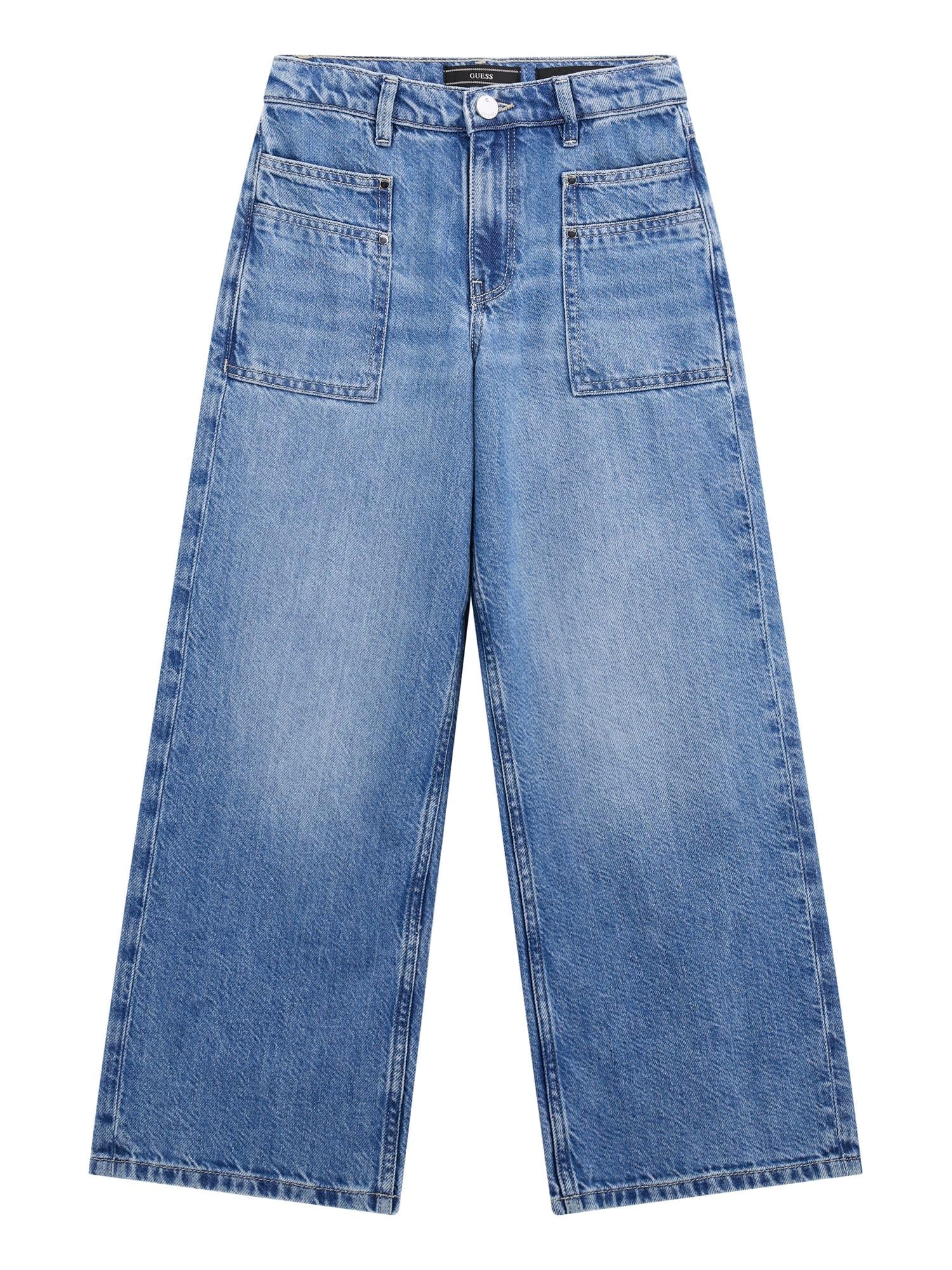 GUESS Jeans per Bambine e Ragazze Denim Lavato 14 Anni (164cm)