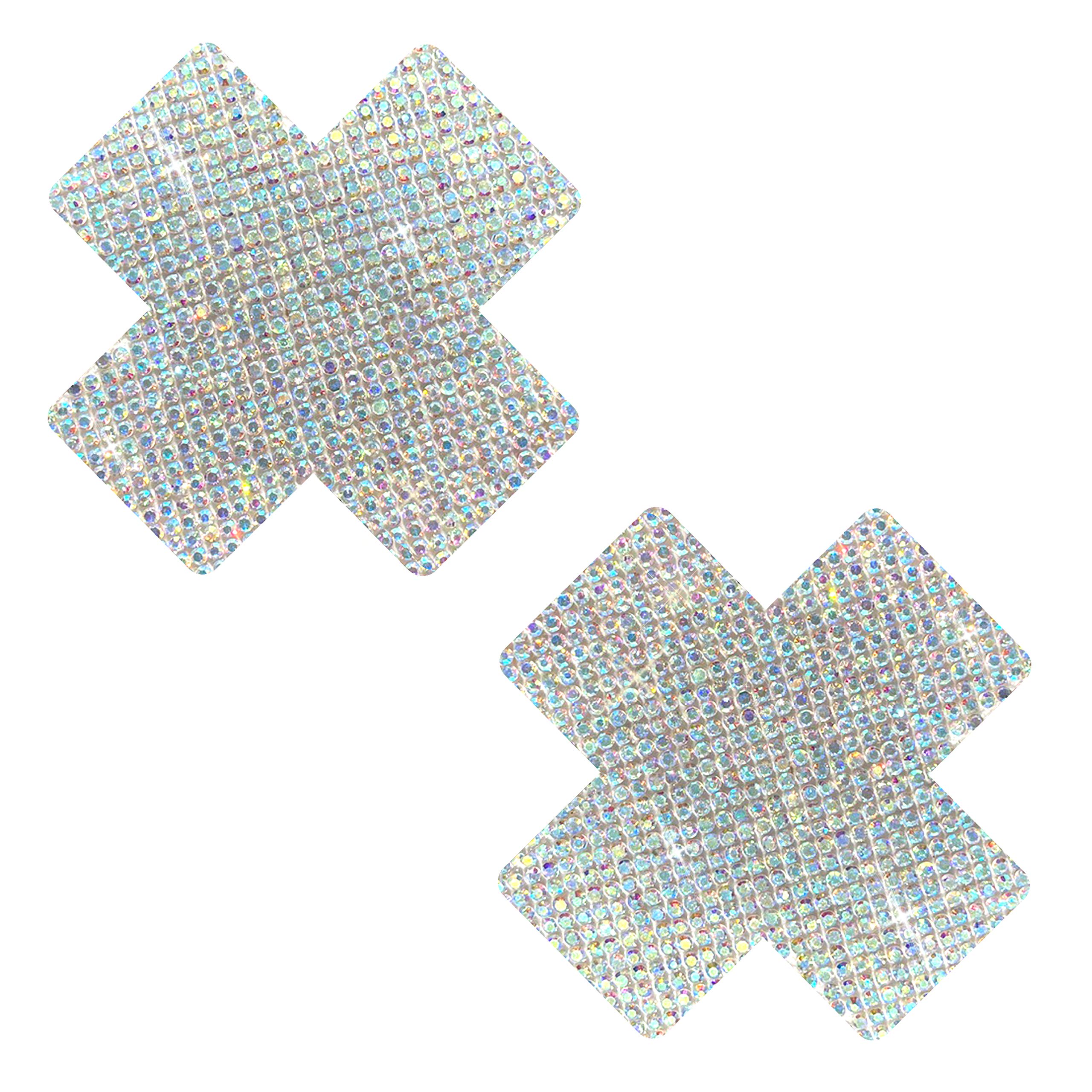 Neva Nude X Factor Nipztix Pasties - Cubrepezones para Festivales Raves, Adhesivo de Grado médico, Impermeable, Fabricado en Estados Unidos - Talla única