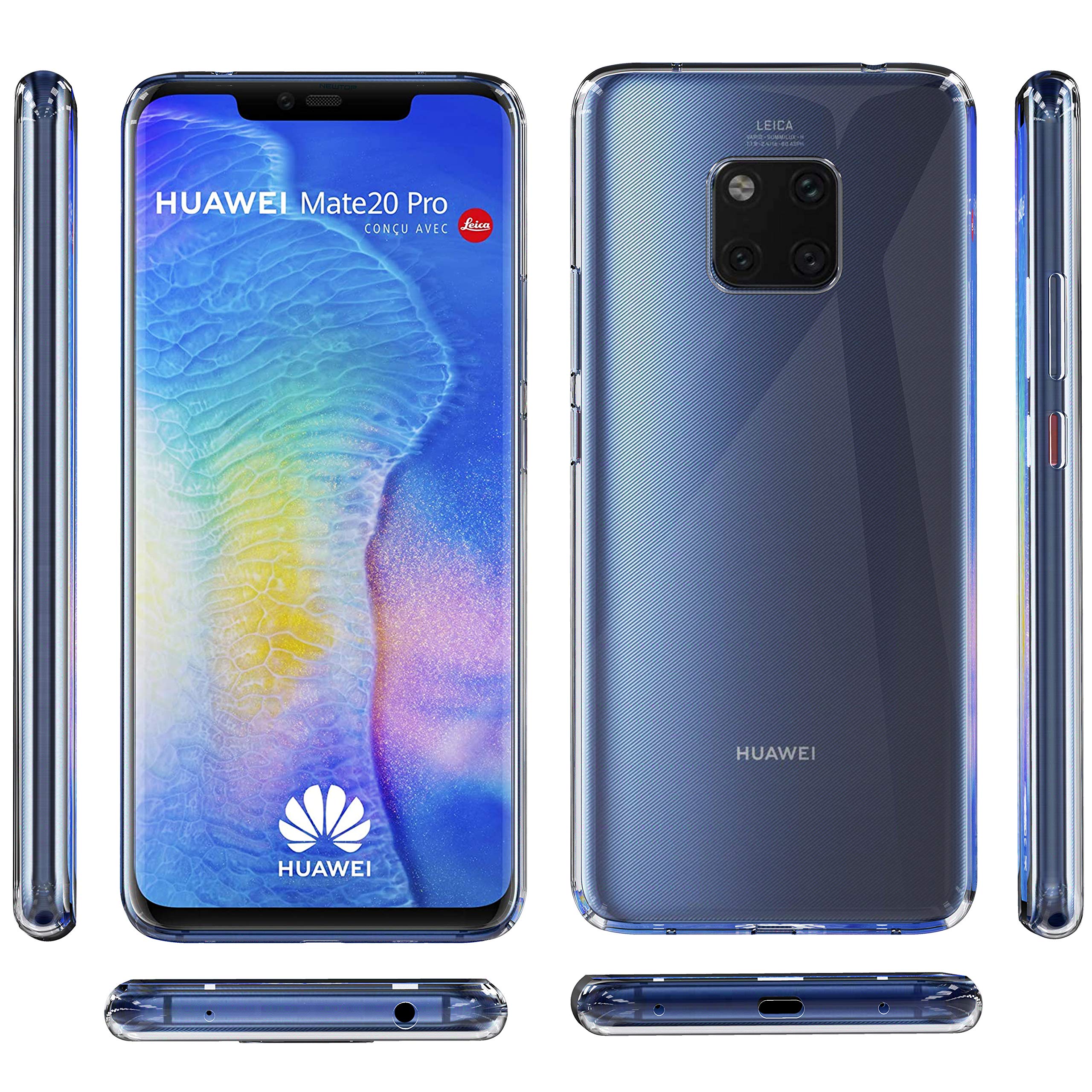 Cover posteriore compatibile per Huawei Honor 20 Black OEM Equivalente