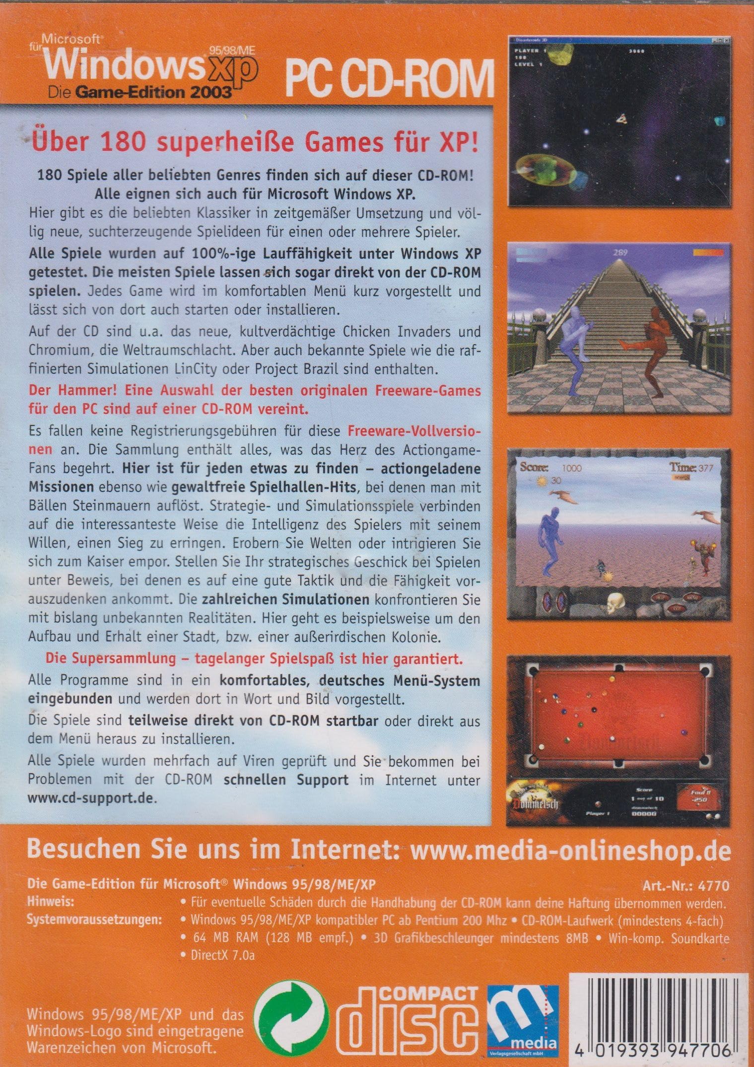 Windows xp - Die Game-Edition 2003 : unbekannt: Amazon.de: PC