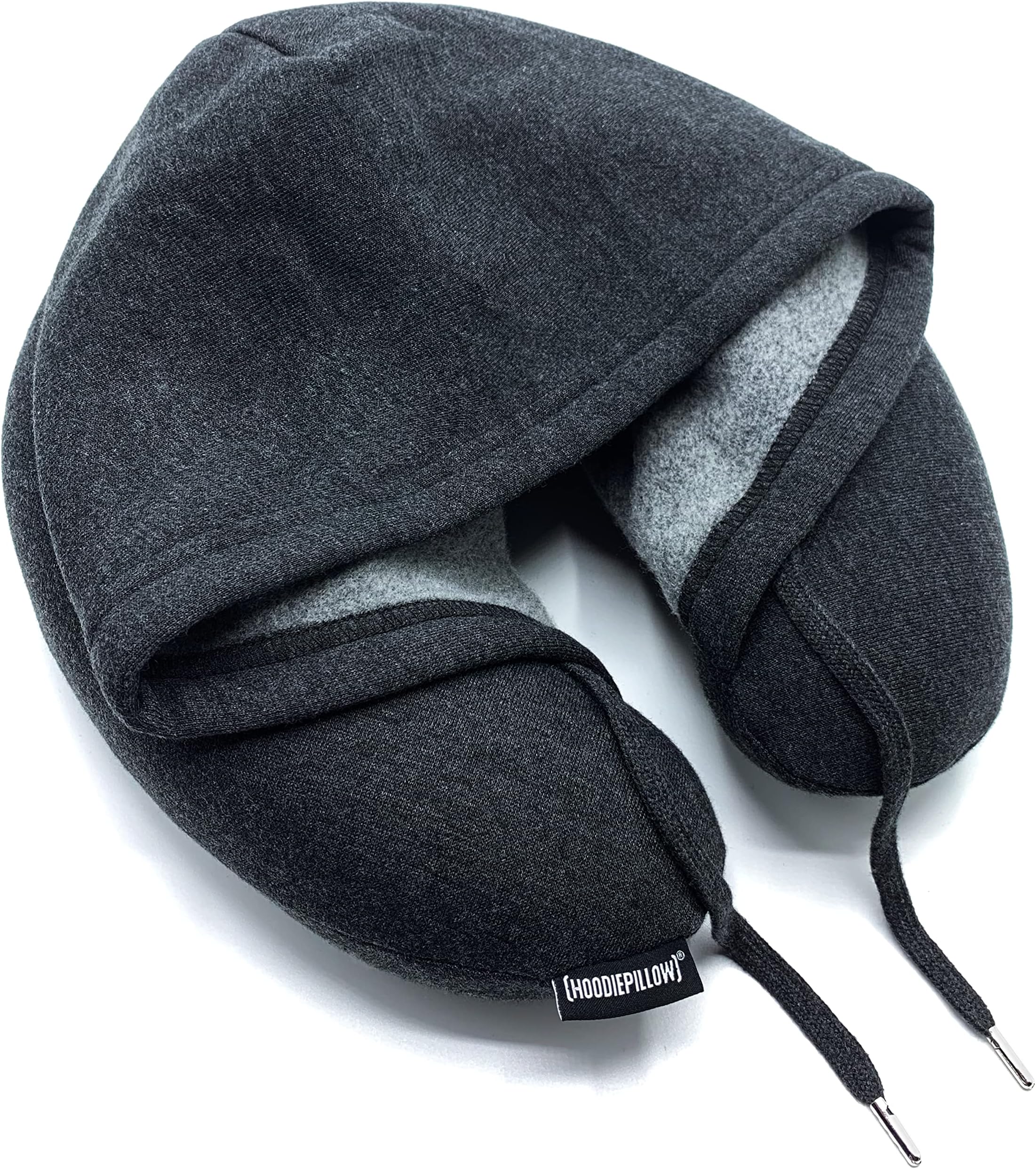 Memory Foam Travel Pillow (Charcoal)