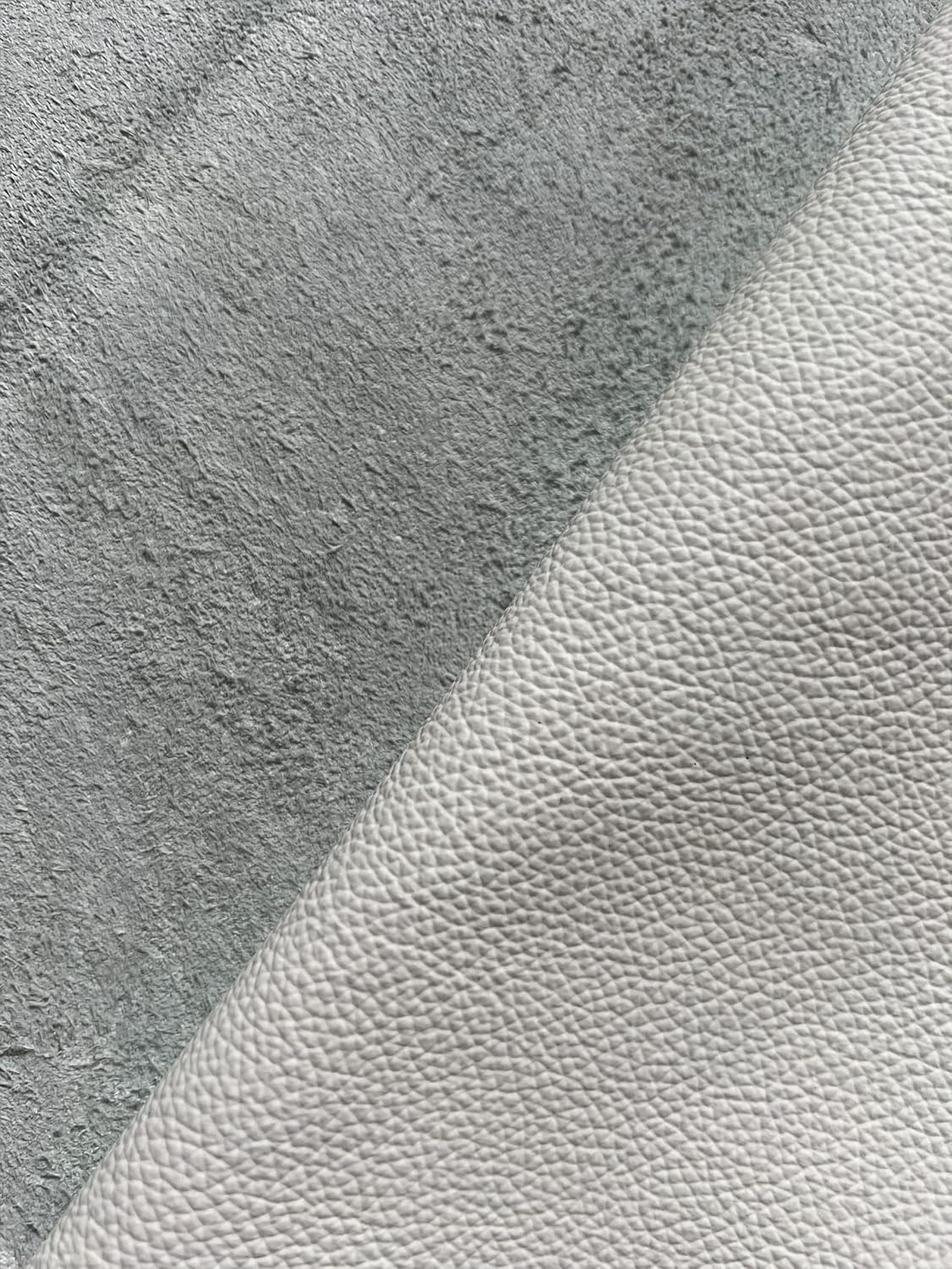 Upholstery Cowhide Leather (Whole Hides) (White)