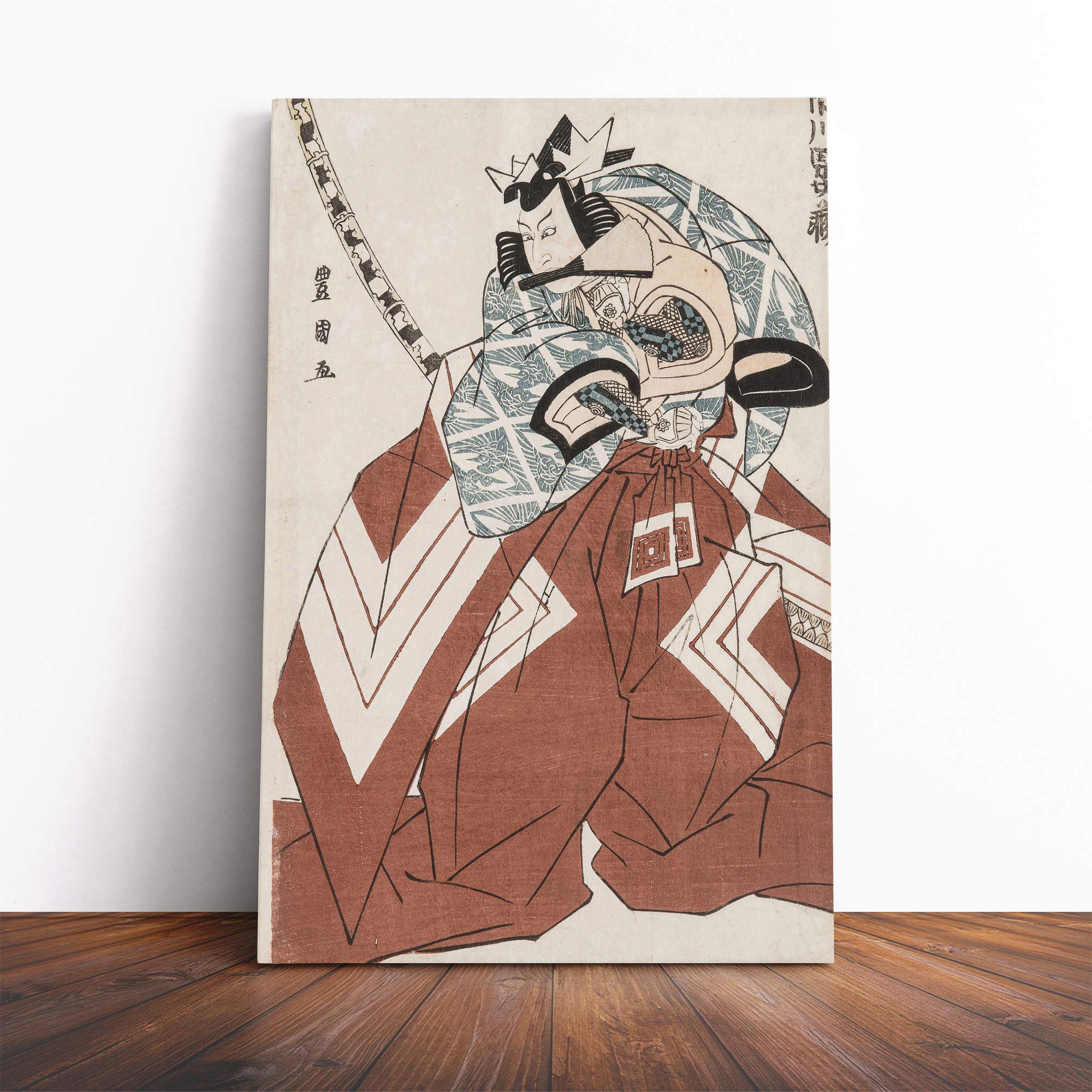 Utagawa Japanese Oriental (10) Canvas Print | Gallery Wrapped 30mm Frame Wall Art | 30x20 inches | Ready to Hang | Asian Picture | Living Room Bedroom Lounge Office