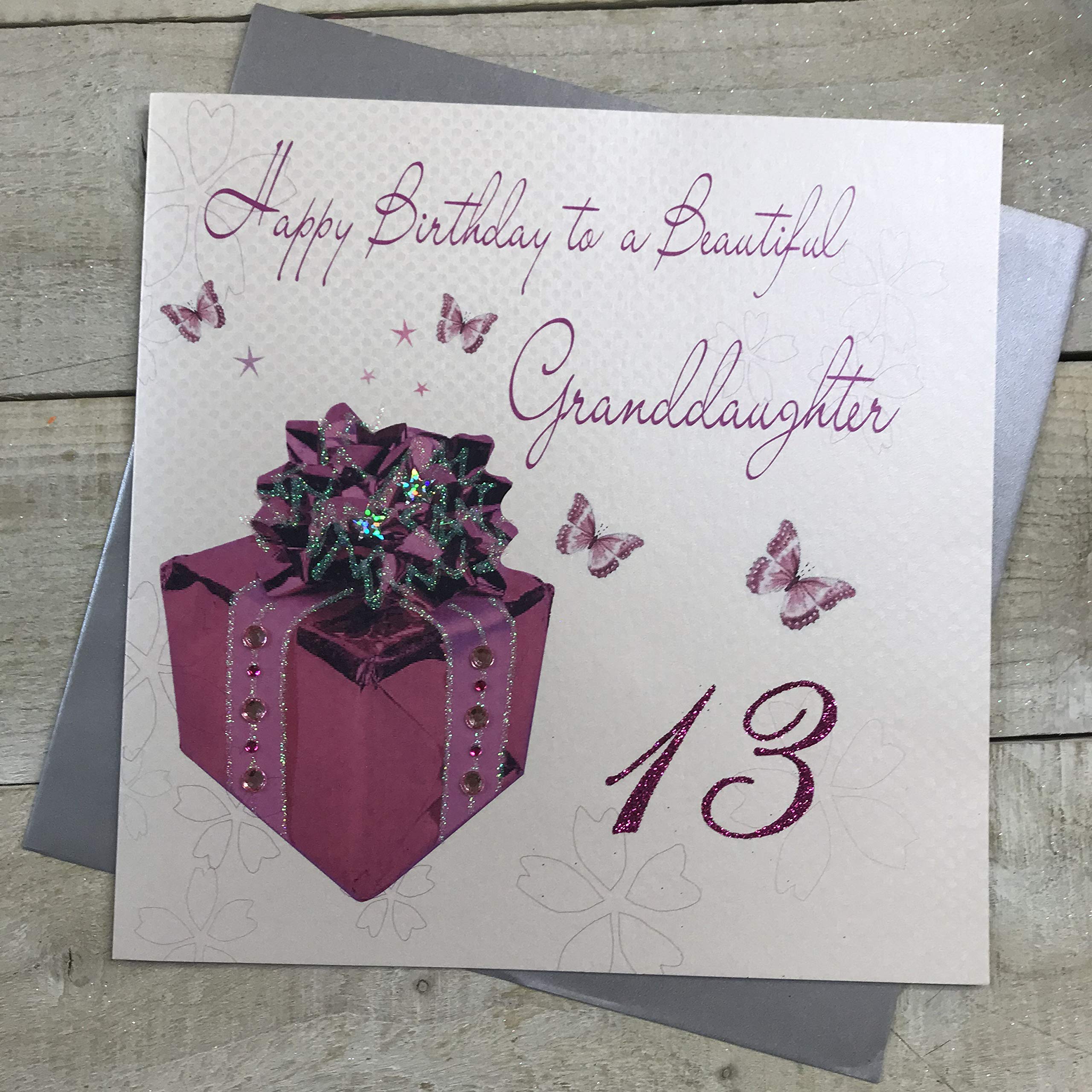 Buy white cotton cards 1Piece Happy Birthday To A Beautiful