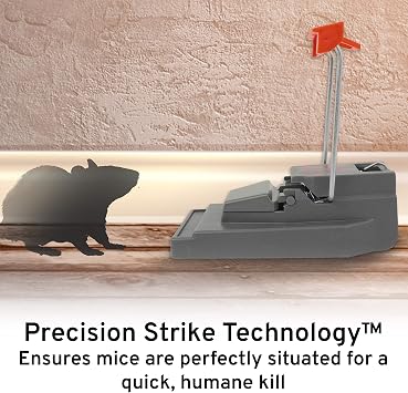 Victor M122 Quick-Kill Easy Set Mouse Trap - 2 Reusable Mouse Traps