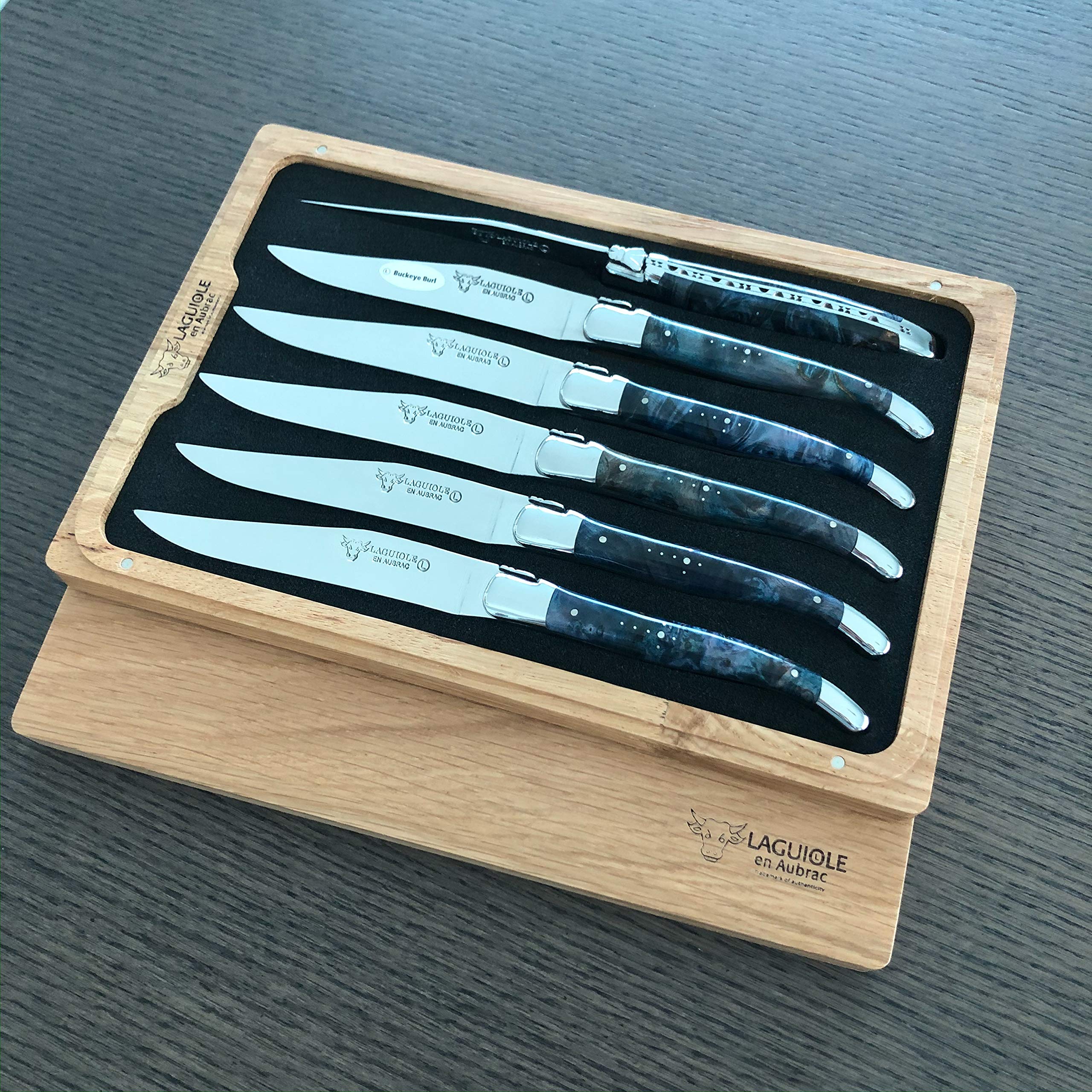 Buy Laguiole en Aubrac Luxury Fully Full Tang Stainless Steel