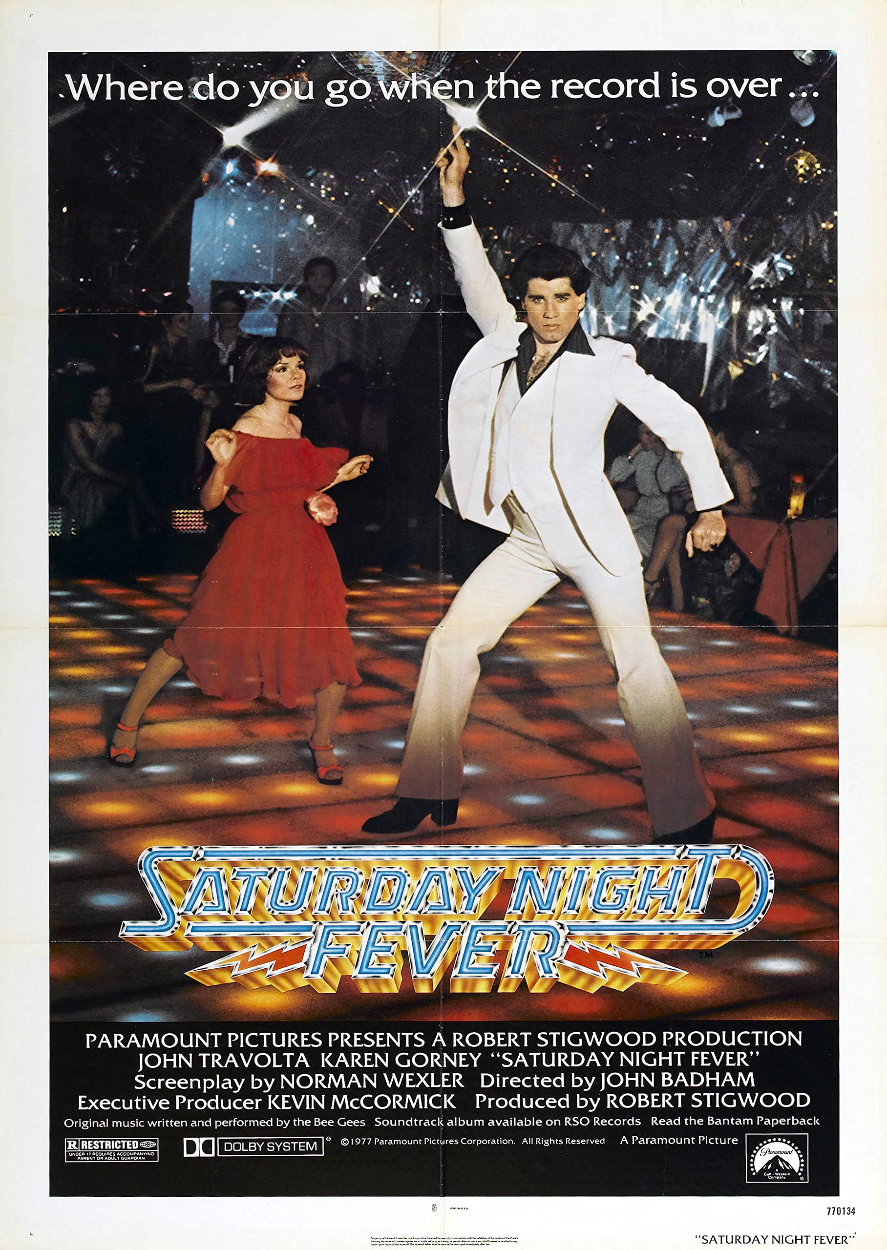 Saturday Night Fever (1977) | US Import Movie Poster [59 x 84 cm]