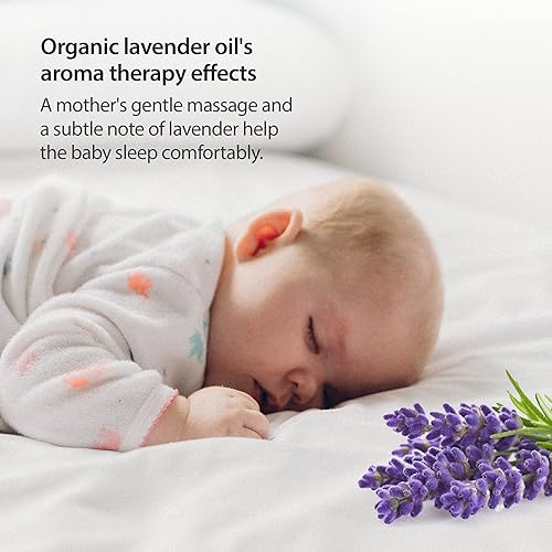 Miniatura 6 de Aceite de bebé 100% orgánico sin fragancia, aceite de masaje para bebés con humedad de karité para niños y niños recién nacidos, aceite de lavanda