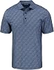 Cutter & Buck Pike Eco Pebble Print Stretch Recycled Mens Polo